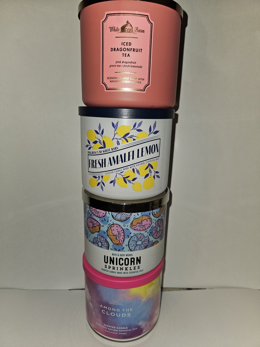 Bath and Body Works EMPTY Candle Jars - Summer